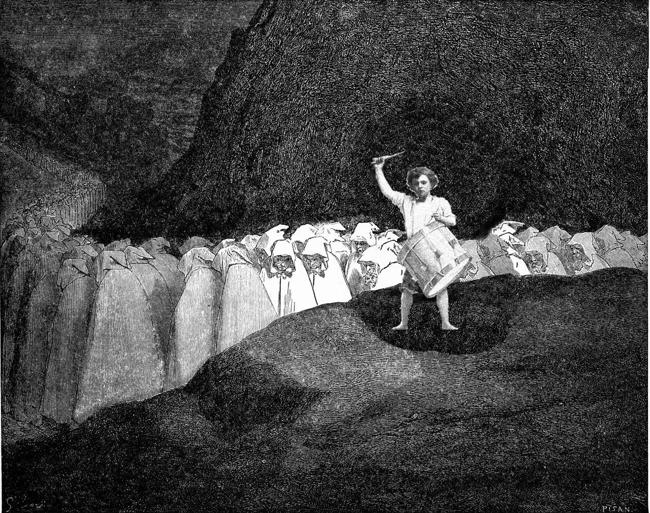 The Boy in Hell: Gustave Dore by way of Mandy Henning
